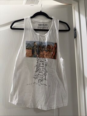 Justin White Graphic Tank Top